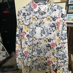 Floral Long Sleeve Shirt